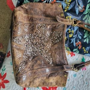 Deborah frye star studded handbag